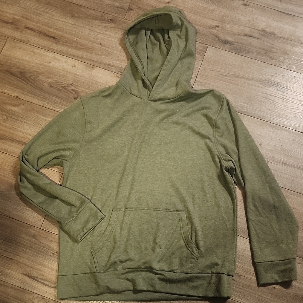 Casual Olive Men's Hoodie L